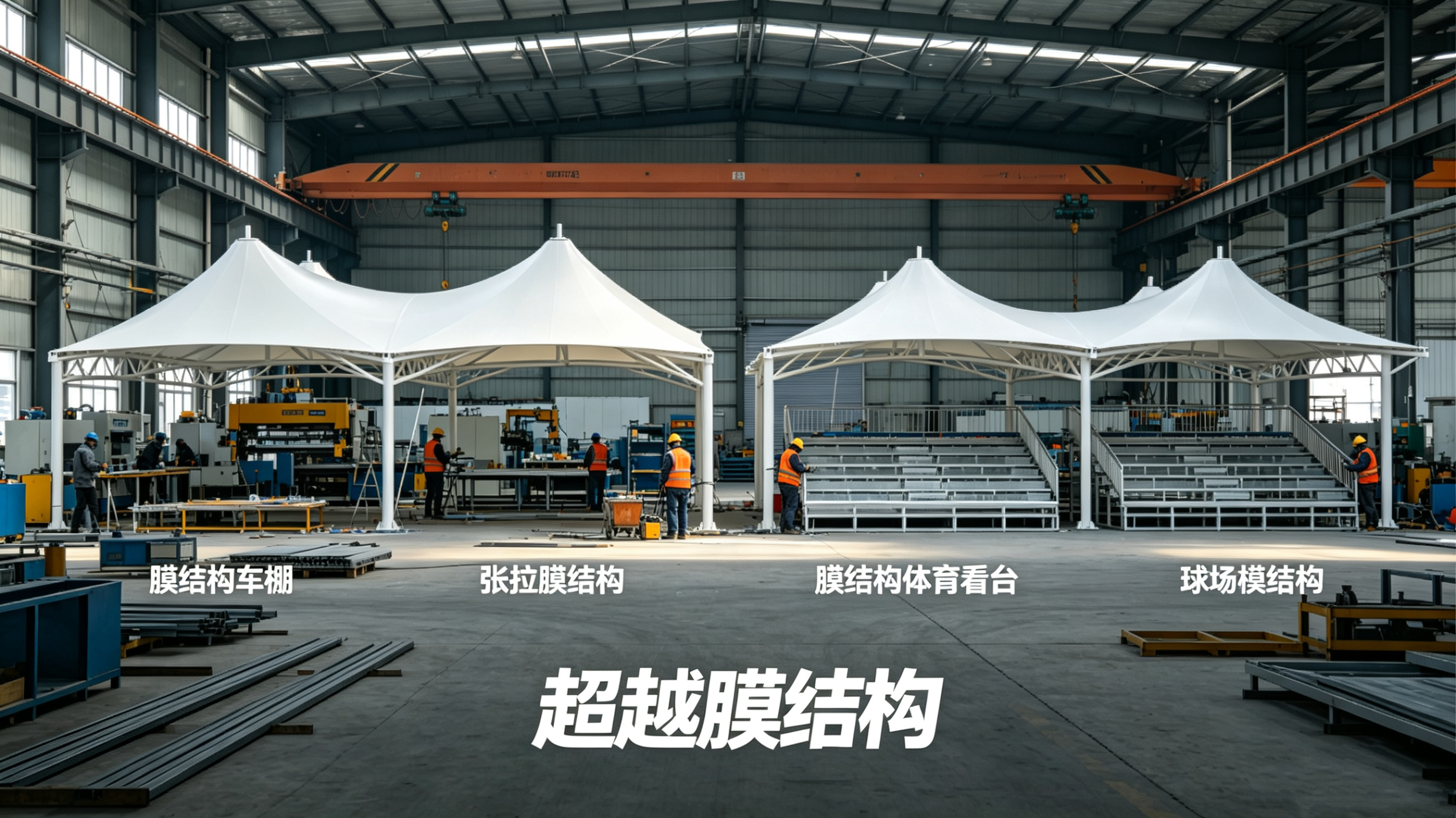 安康市膜结构工程膜结构景观 - 方案